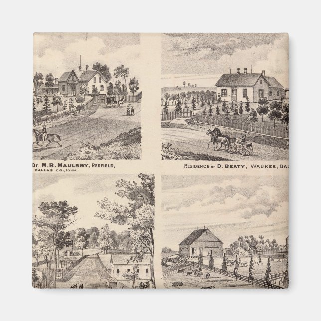 Imán Residencias de Redfield (Frente)