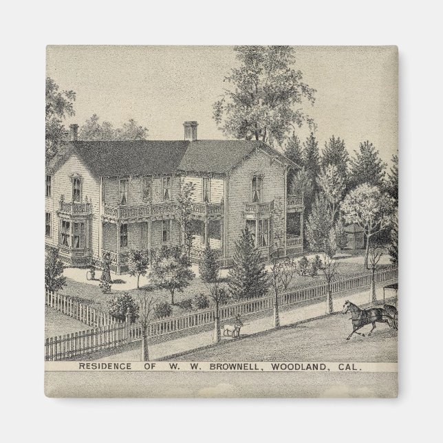 Imán Residencias de Woodland (Frente)