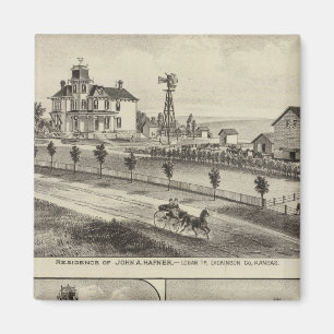 Imán Residencias del Condado de Dickinson en Kansas