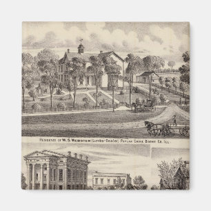 Imán Residencias y edificios en Poplar Grove