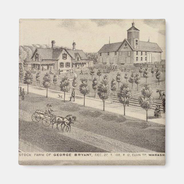 Imán Residencias y explotaciones agrícolas, Minnesota (Frente)