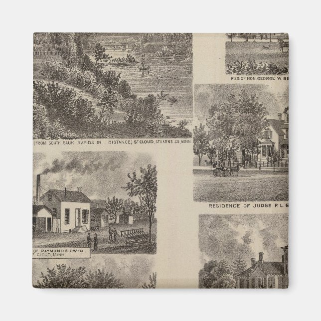 Imán Residencias y fábrica de Minnesota (Frente)