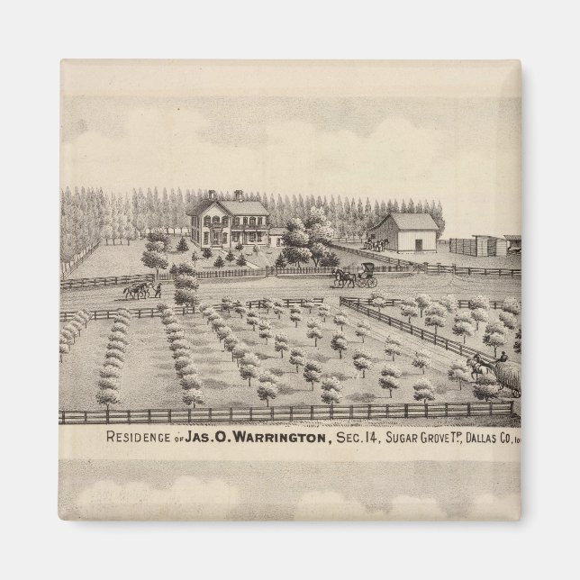 Imán Residencias y granja de Warrington (Frente)