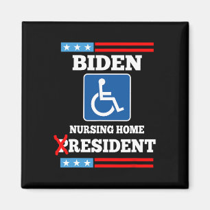 Imán Residente de asilo divertido anti Joe Biden R