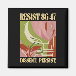 Imán Resist 8647 Disentimiento Persiste Femi Floral Ant