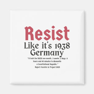 Imán Resist Pritker Cita Alemania 1938 Rechaza El Fasci