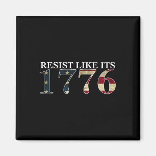 Imán Resista Como Su 1776 - Verdaderos Patriotas - Vint