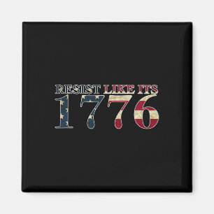 Imán Resista Como Su 1776 - Verdaderos Patriotas - Vint