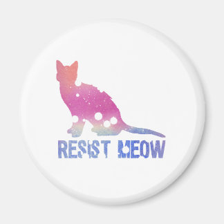 Imán Resistir a la gata feminista mow