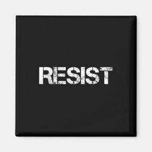Imán Resistir A Tee Shirt Por La Resistencia, No A Mi P
