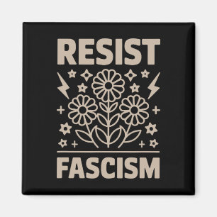 Imán Resistir al Fascismo Protesta Trump Anti Trump 12 