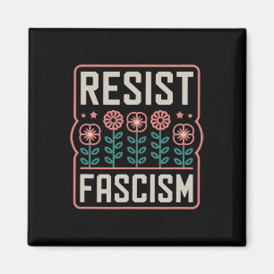 Imán Resistir al Fascismo Protesta Trump Anti Trump 13 