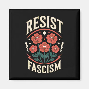 Imán Resistir al Fascismo Protesta Trump Anti Trump 2 
