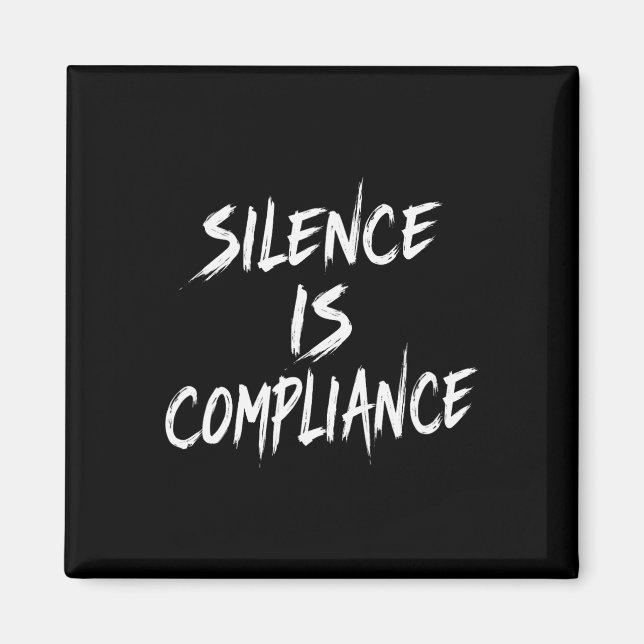 Imán Resistir al silencio de Trump es cumplir (Frente)