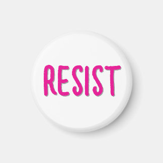 Imán Resistir Resistencia Rosa