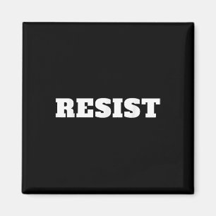 Imán Resistirse. Anti Trump, resista contra Donald Trum