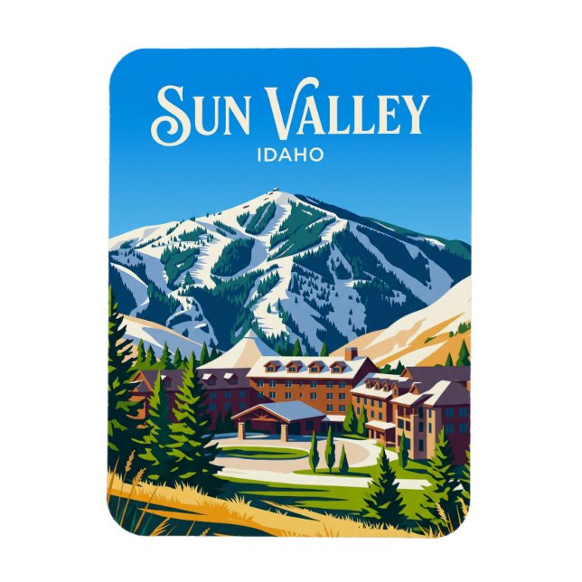 Imán Resort Sun Valley EE. UU. (Vertical)
