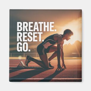 Imán Respira. Restablece. Ve.
