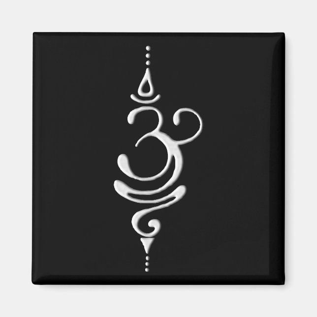 Imán Respiración de plata  (Frente)