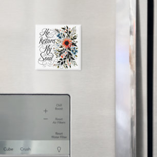 Imán Restaura mi alma floral