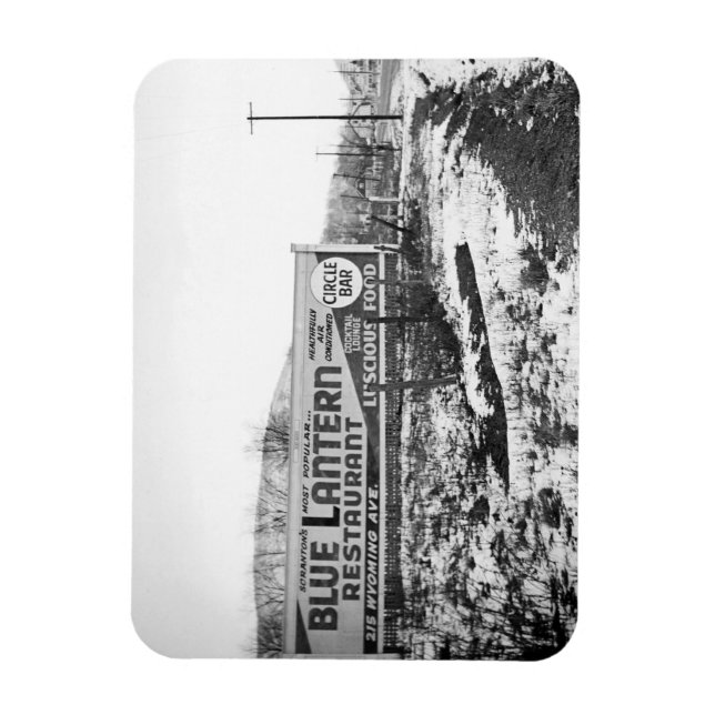 IMÁN RESTAURANTE AZUL DE SCRANTON PENNSYLVANIA (Vertical)