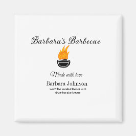 Imán Restaurante barbacoa cocina página web de medios s