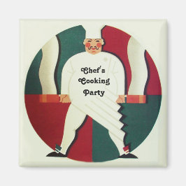 IMÁN RESTAURANTE FIESTA DE COCINA CHEF