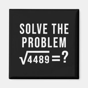 Imán Resuelve El Problema 67 Seis Siete Raíz Cuadrada 4