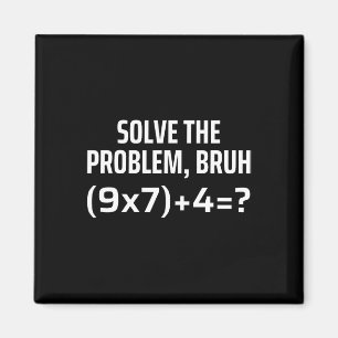 Imán Resuelve El Problema Bruh 67 Seis Siete Matemática