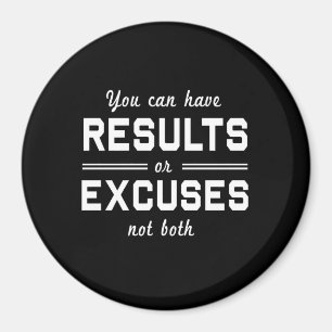Imán Resultados o excusas