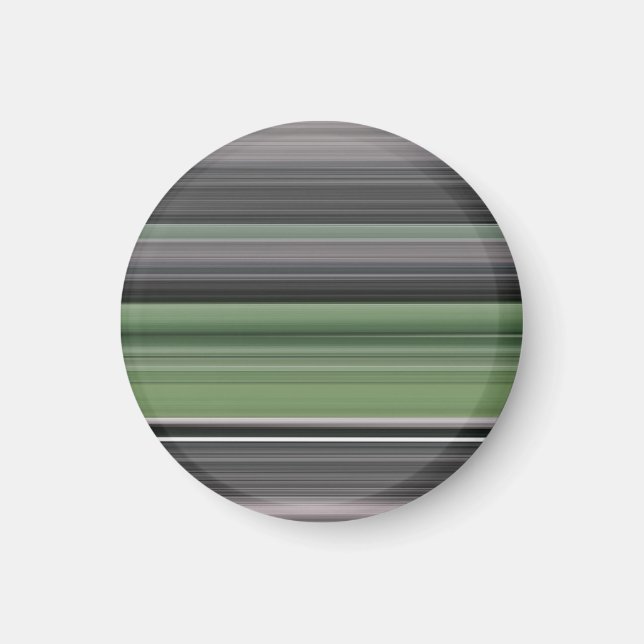 Imán Resumen #1: Verde oliva y gris (Frente)