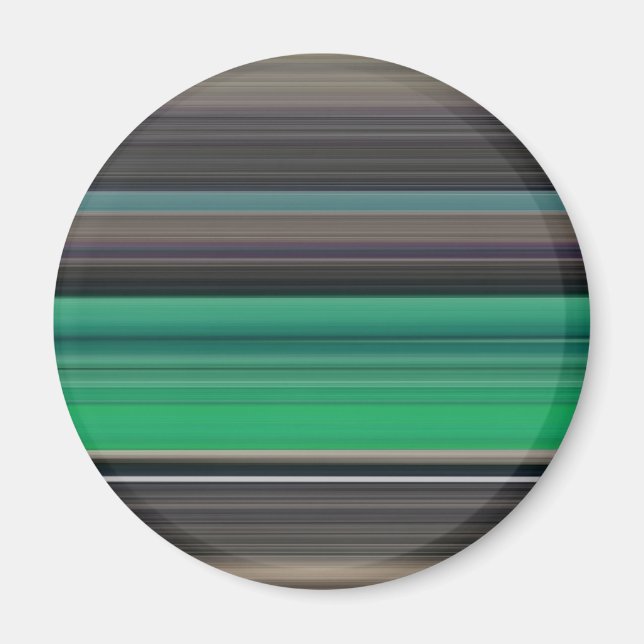 Imán Resumen #1: Verde y gris (Frente)