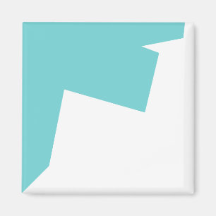 Imán Resumen Arte Minimalista