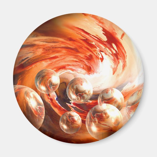 Imán Resumen contemporáneo (Frente)