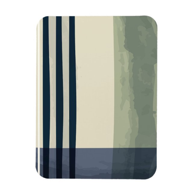 Imán Resumen de arte moderno (Vertical)