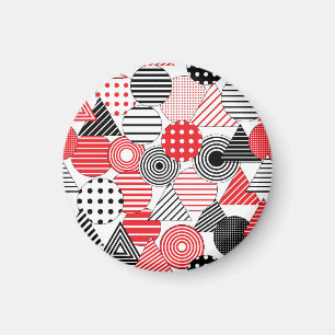 Imán Resumen de cosecha: puntos y rayas