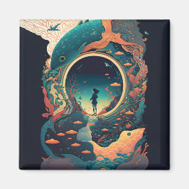 Imán Resumen de fantasías mundo de objetos imposibles