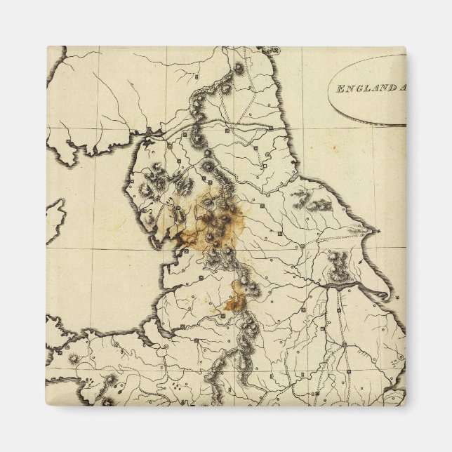 Imán Resumen de Inglaterra y Gales (Frente)