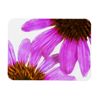 Imán Resumen de la flor de Echinacea Púrpura