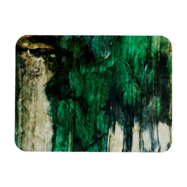 Imán Resumen de Rocas Nacionales en Lakeshore (Horizontal)