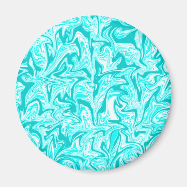 Imán Resumen de Swirl (Frente)