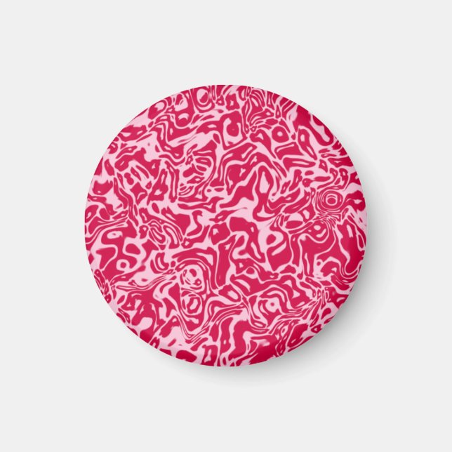 Imán Resumen de Swirl (Frente)