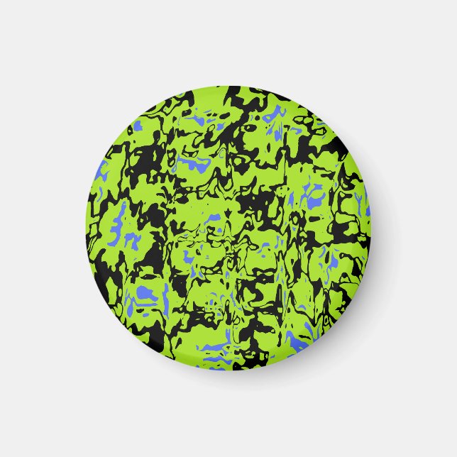 Imán Resumen de Swirl (Frente)