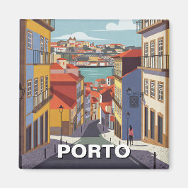 Imán Resumen de viajes de Porto Portugal