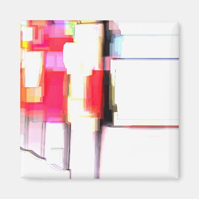 Imán Resumen digital "Blink" (Frente)