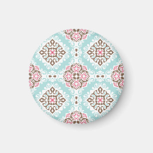 Imán Resumen en mosaico: Vintage Seamless Pattern
