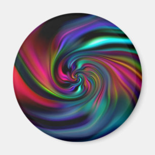 Imán Resumen Espirales de fondo suave I