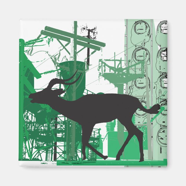 Imán Resumen Impala Magnet (Frente)