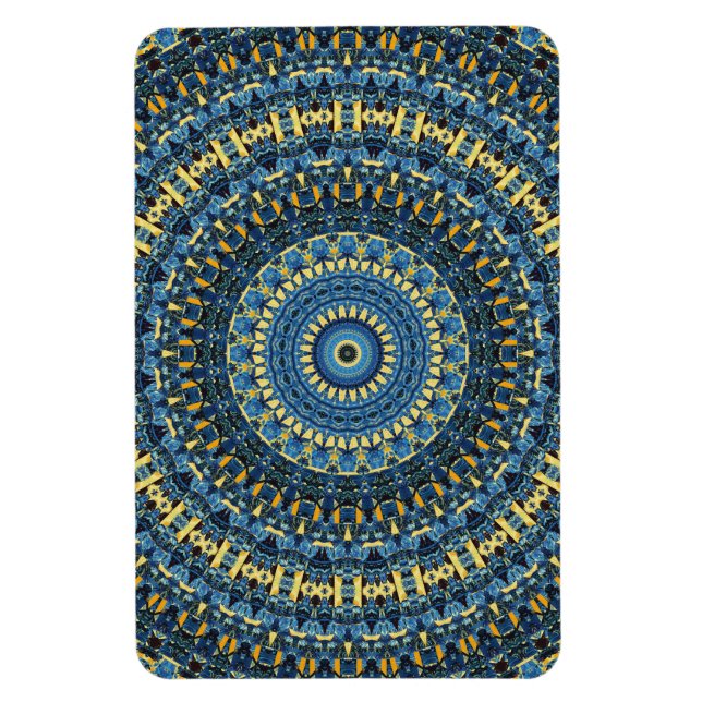 Imán Resumen nocturno de Van Gogh Starry Groovy Boho Ma (Vertical)