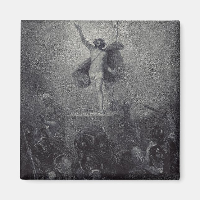 Imán Resurrección de Jesucristo (Frente)